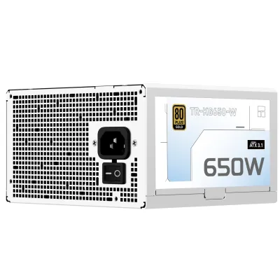 Thermalright KG650 650W 80Plus Gold 金牌 主機電源 - 白色