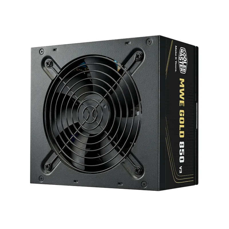 Cooler Master MWE Gold 850W V3 ATX 3.1 80Plus Gold 金牌 主機電源 - 黑色