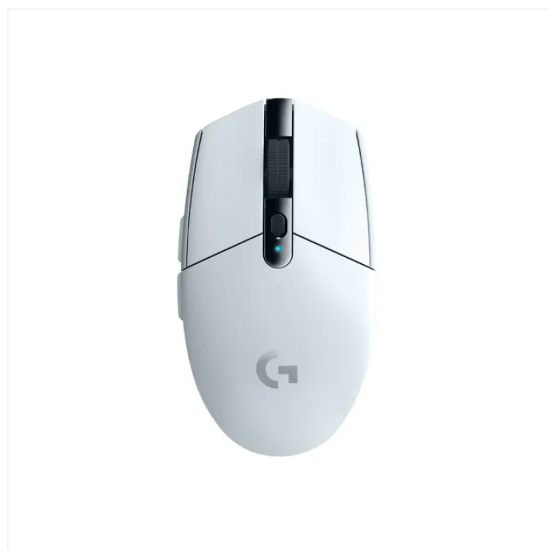 LOGITECHG304  LIGHTSPEED Wireless Gaming Mouse無線電競遊戲滑鼠 白色