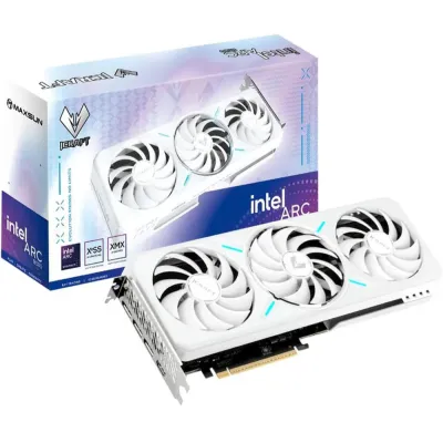 Maxsun Intel Arc B580 iCraft 顯示卡 12G 白色