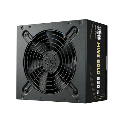 Cooler Master MWE Gold 850W V3 ATX 3.1 80Plus Gold 金牌 主機電源 - 黑色