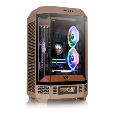 Thermaltake 曜越 The Tower 300 MATX 機箱【預裝2把140mm風扇】 - 礫沙色
