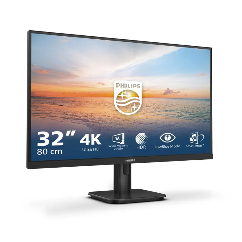 Philips 飛利浦 32" 32E1N1800LA 商務平面顯示器 ( VA/ 3840x2160/ 60Hz/ HDMI&DP/ VESA100) Monitor