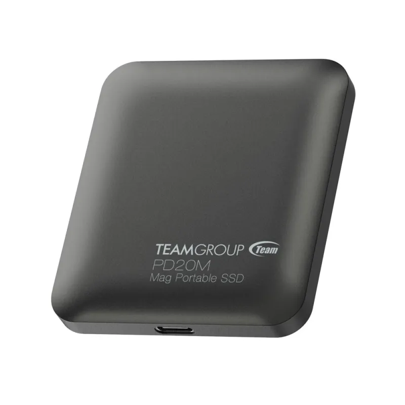 TeamGroup PD20M 磁吸外接式固態硬碟【支援Magsafe】 泰坦灰 - 2TB