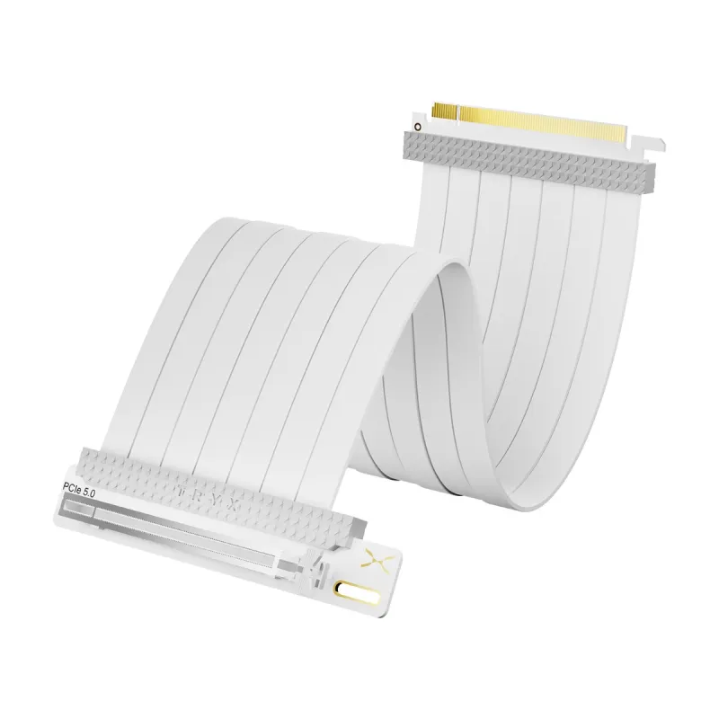 TRYX STRING PCIe 5.0 RISER CABLE 200mm - 白色