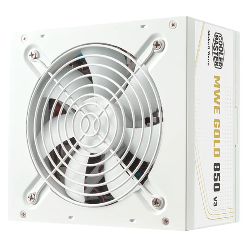 Cooler Master MWE Gold 850W V3 ATX 3.1 80Plus Gold 金牌 主機電源 - 白色