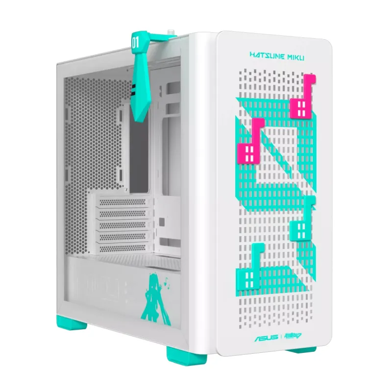 ASUS X MIKU A23 ATX機箱(初音未來特別版)