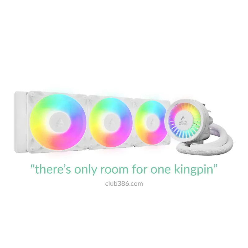 Arctic Liquid Freezer III Pro 360 A-RGB WaterCooler 水冷散熱器 - 白色