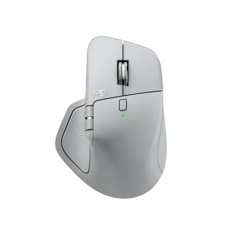 Logitech MX Master 4 人工體學高階無線滑鼠 - 淺灰色