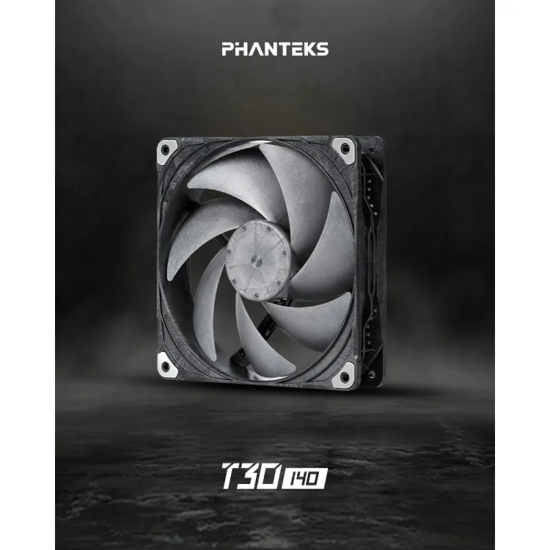 Phanteks X SUNON T30-140 PWM Case Fan 機箱風扇 6年保養 - Single Pack 單件