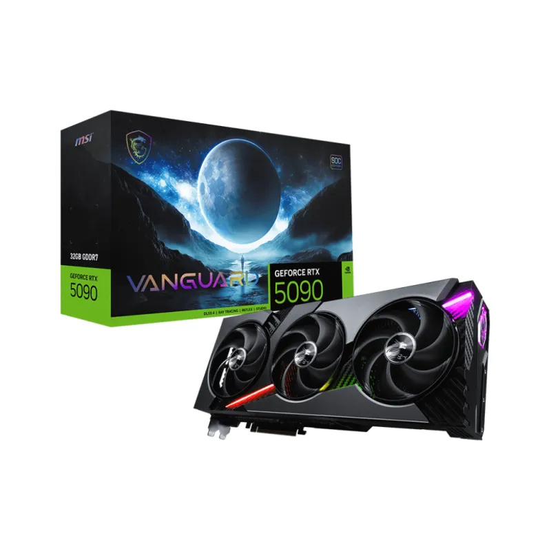 MSI 微星 GeForce RTX 5090 32GB VANGUARD SOC 顯示卡