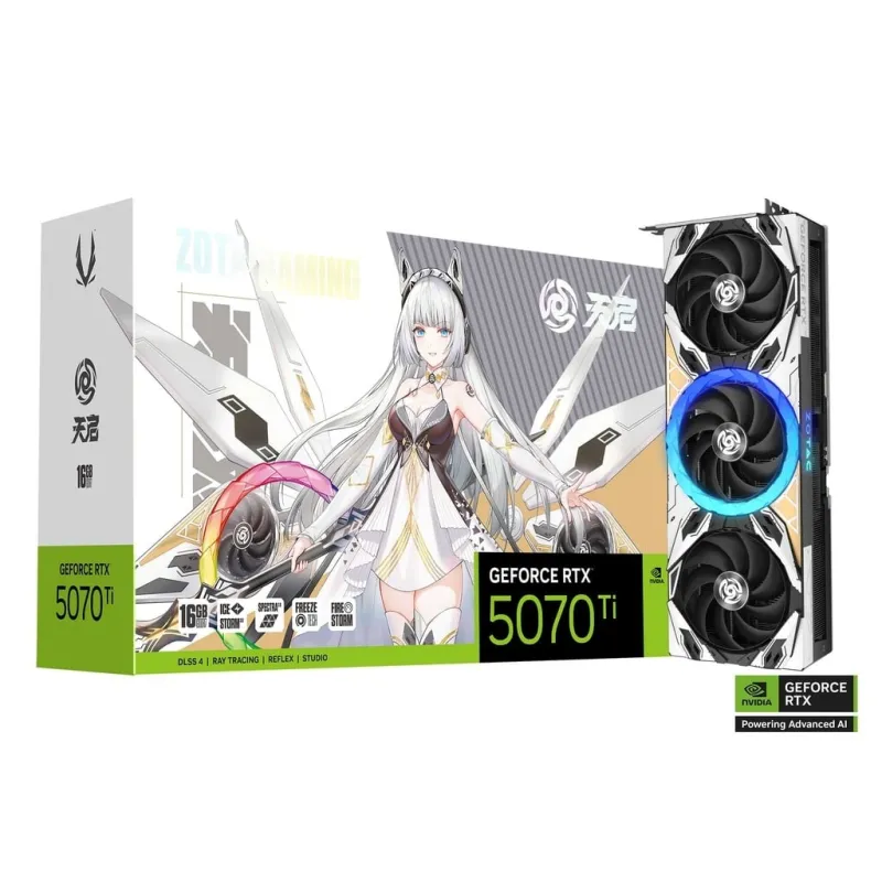 ZOTAC GAMING GeForce RTX 5070 Ti 天启 16GB 顯示卡