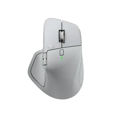 Logitech MX Master 4 人工體學高階無線滑鼠 - 淺灰色