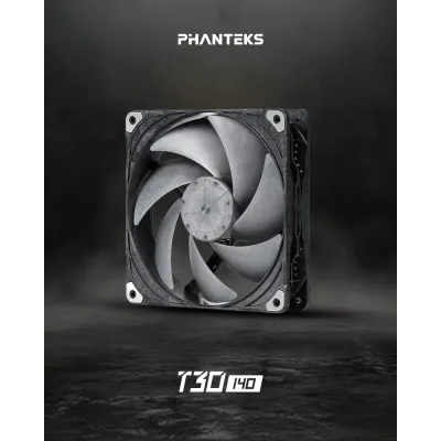 Phanteks X SUNON T30-140 PWM Case Fan 機箱風扇 6年保養 - Triple Pack 三件
