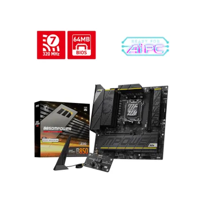MSI 微星 PRO B850M POWER MATX WIFI 主機底板