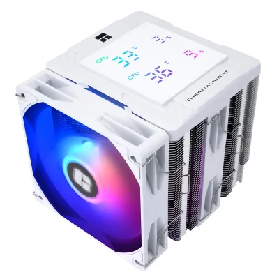 ThermalRight 利民 Peerless Assassin 120 Digital ARGB 白色  6熱導雙塔散熱器