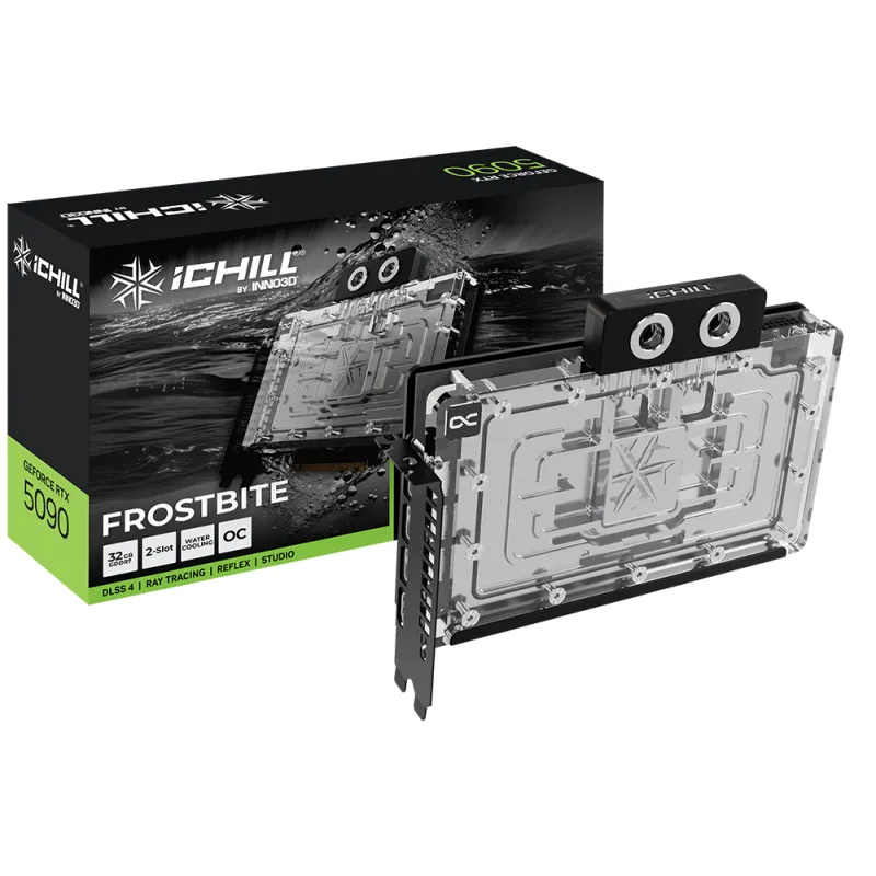 INNO3D GeForce RTX 5090 iCHILL FROSTBITE 顯示卡