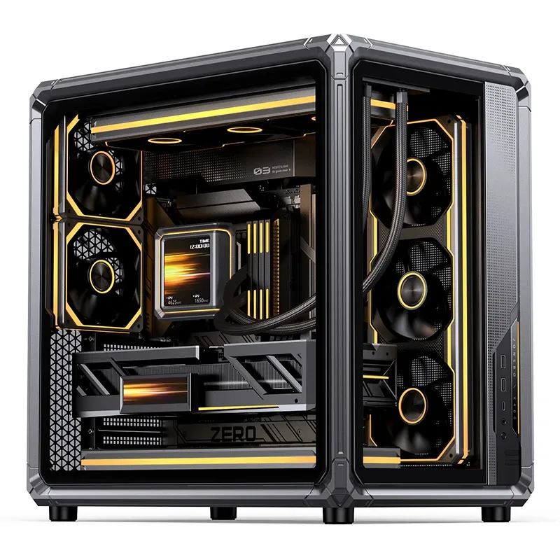 [支援背插底板] Jonsbo X400 ATX 機箱 - 黑色