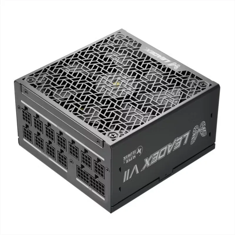 Super Flower Leadex VIII Platinum Pro 1200W ATX3.1  Cybenetics 白金認證 全模組 主機電源 - 黑色