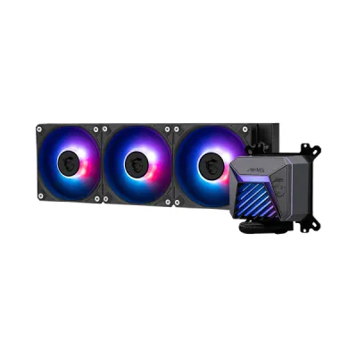 MSI 微星 MAG CORELIQUID A15 360mm 水冷散熱器 - 白色