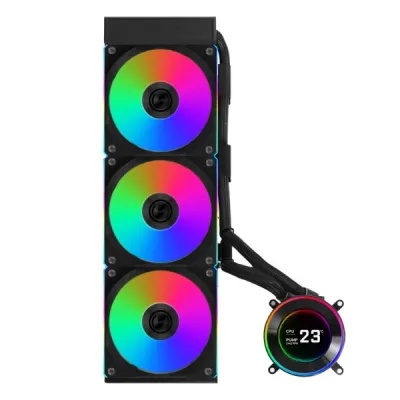 LIAN LI 聯力 Hydroshift II LCD-C 360N 360mm 水冷散熱器 - 黑色 / CL Wireless