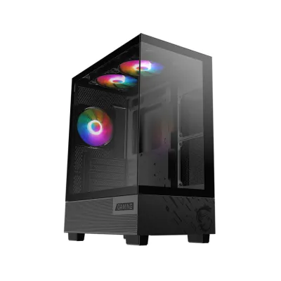 MSI 微星 PAG PANO M110A BLACK 黑色 MATX Case (CA-MPPM11A)