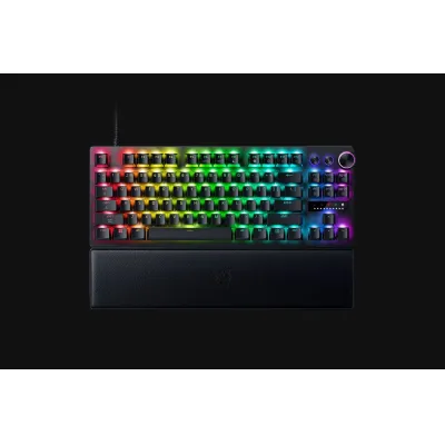RAZER Huntsman V3 Pro 8KHz Tenkeyless 電競遊戲鍵盤 - 黑色