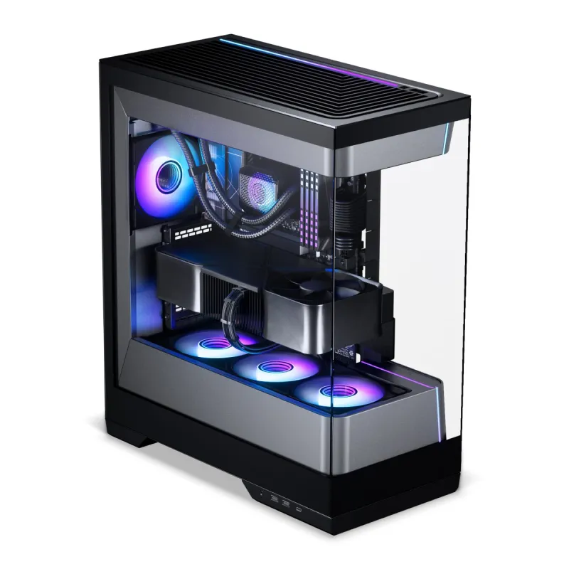 Phanteks 追風者 EVOLV S2 ATX Mid Tower 機箱【預裝4把ARGB風扇】 - 黑色