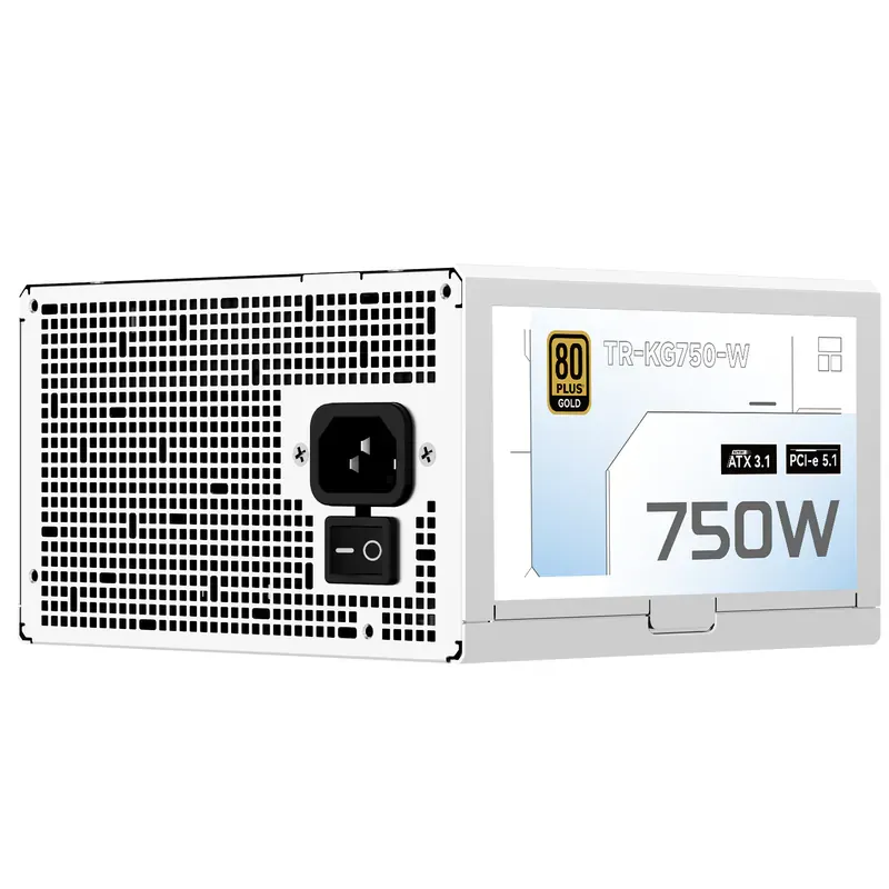 Thermalright KG750 750W 80Plus Gold 金牌 主機電源 - 白色