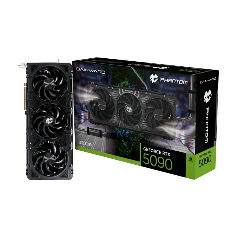 GAINWARD 耕升GeForce RTX 5090 32GB GDDR7 Phantom 顯示卡- GeForce