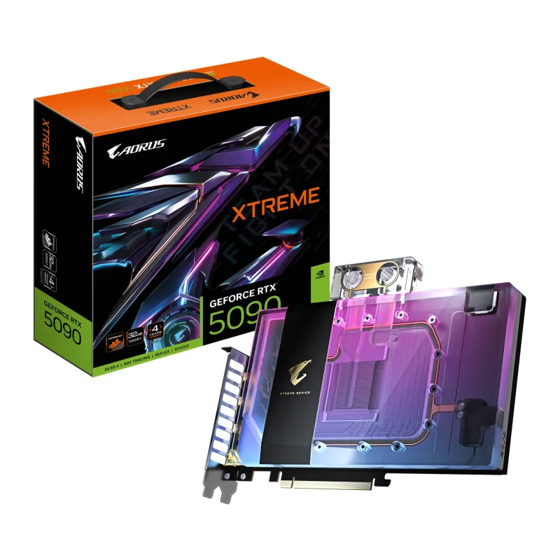 GIGABYTE 技嘉 AORUS GeForce RTX 5090 XTREME WAATERFORCE WB 32GB 顯示卡