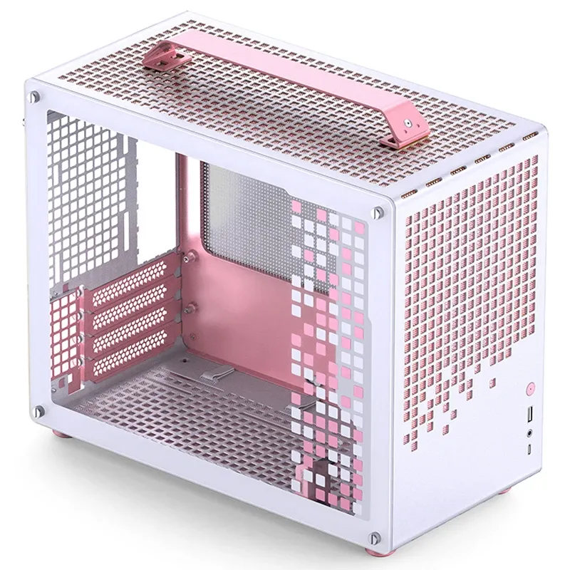 Jonsbo 喬思伯 Z20 MATX 機箱 - 粉紅色