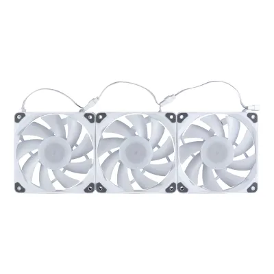 Phanteks M25-140 PWM DRGB Case Fan 機箱風扇 5年保養 - 白色 / Triple Pack 三件