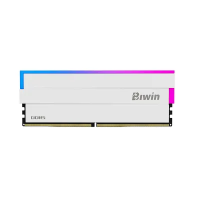 Biwin Black Opal DW100 DDR5 RGB RAM 記憶體 6000Mhz 32GB (16GB X2) - 白色