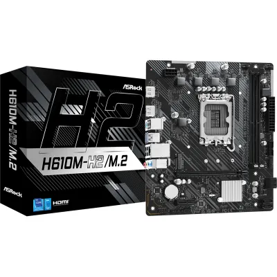 ASRock 華擎 H610M-H2/M.2 MATX 主機板 (DDR4)