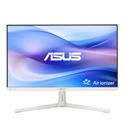 ASUS VU279HFI-W 護眼顯示器 – 27 吋 Full HD (1920 x 1080)、IPS、100Hz、SmoothMotion、Adaptive Sync、負離子、Eye Care Plus 護眼技術、藍光濾鏡、零閃爍