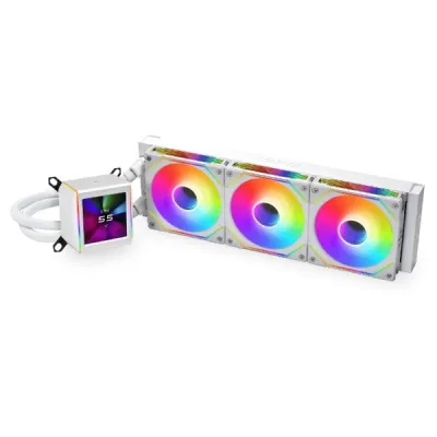 LIAN LI 聯力GALAHAD II LCD SL-INF 360 Liquid CPU Cooler 水冷散熱器 360mm - 白色