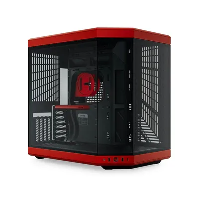 HYTE Y70 ATX 機箱 (多色) - 黑紅