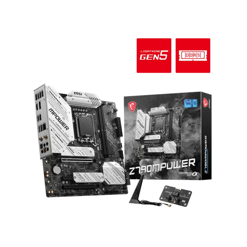MSI 微星 Z790 MPOWER Micro-ATX 主機板 (DDR5)