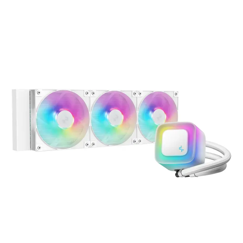 DeepCool LE360 V2 水冷散熱器 360mm - 白色
