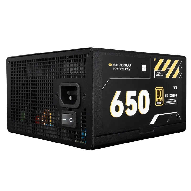 Thermalright KG650 650W 80Plus Gold 金牌 主機電源 - 黑色