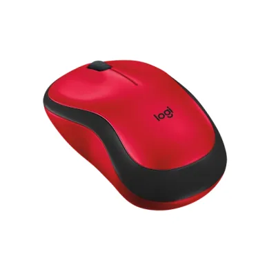 Logitech M221 Wireless Mouse 無線滑鼠 - 紅色