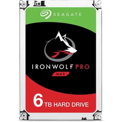 Seagate Iron Wolf PRO 3.5" (7200 rpm 256mb) SATA3 NAS HDD - 6 TB