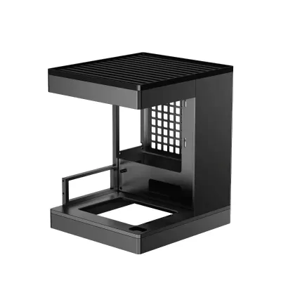TiYing 態影 S1 鋁合金桌面小孩景 CNC iTX 機箱 - 黑色
