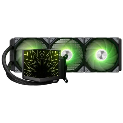 TRYX STAGE 360 AIO ARGB 360mm 水冷散熱器 - 黑色