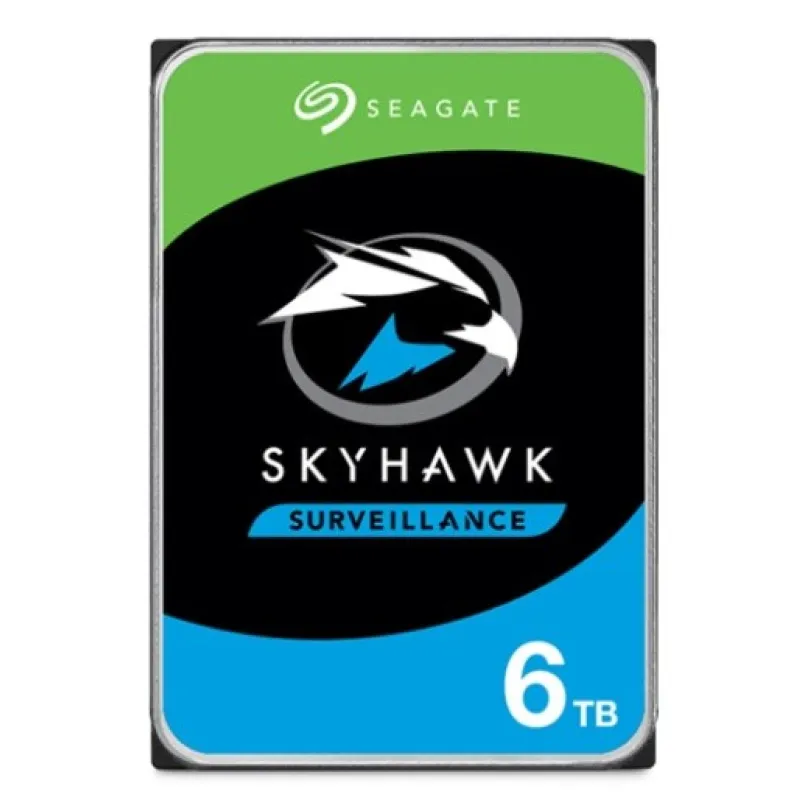 Seagate SkyHawk Surveillance 3.5吋 Low rpm SATA Hard Drive 監控專用硬碟 6TB (ST6000VX008)