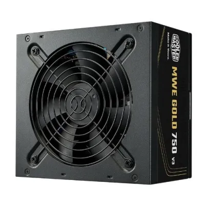 Cooler Master MWE Gold 750W V3 ATX 3.1 80Plus Gold 金牌 主機電源 - 黑色