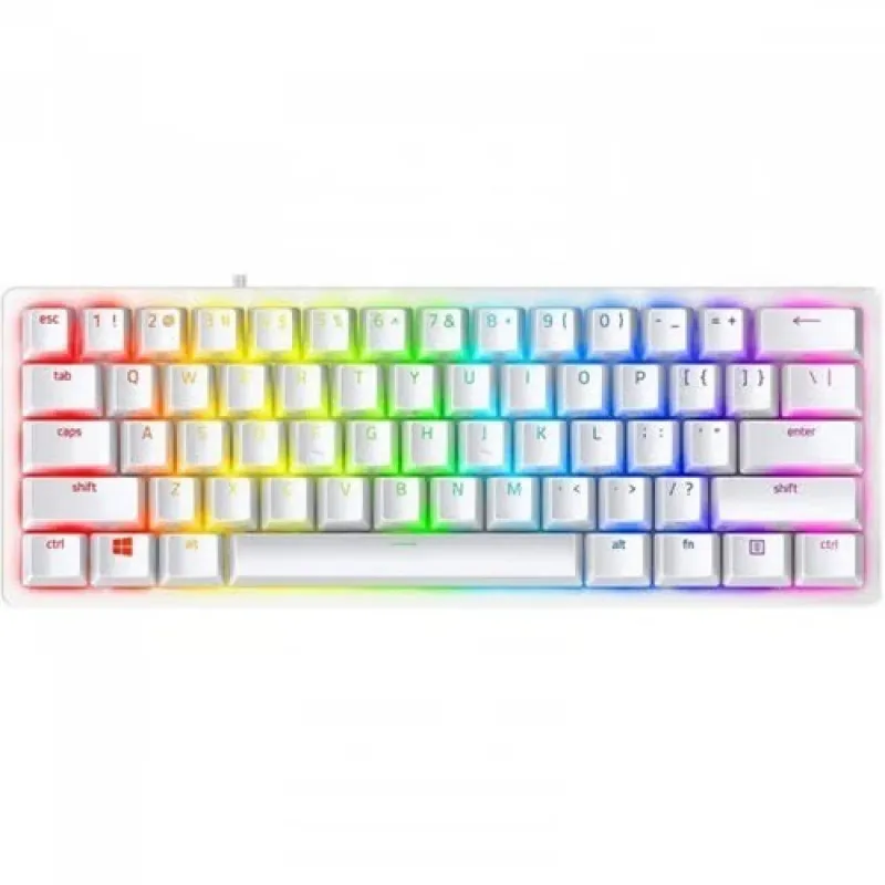 Razer Huntsman V3 Pro Mini 60% 類比式光學電競鍵盤 -白色