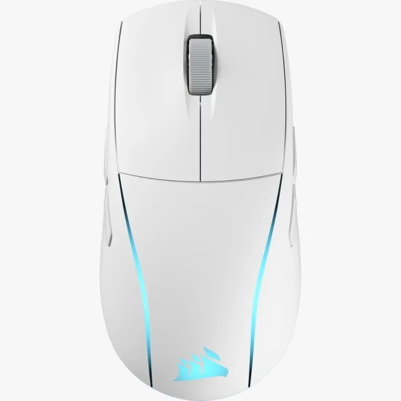 CORSAIR M75 WIRELESS Lightweight RGB 超輕量無線遊戲滑鼠 - 白色