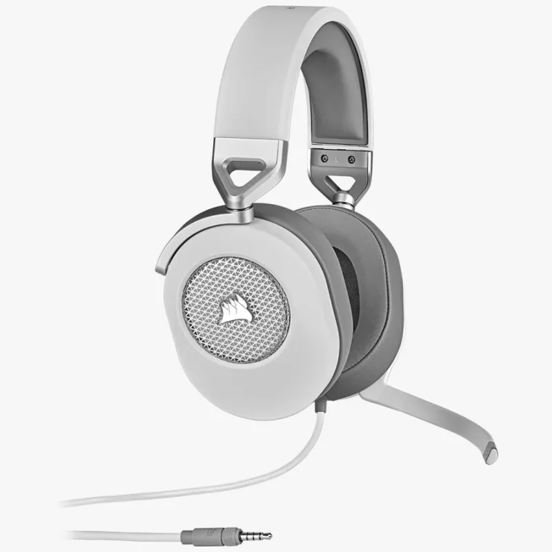 Corsair 海盜船HS65 Surround 遊戲耳機 - 的白色